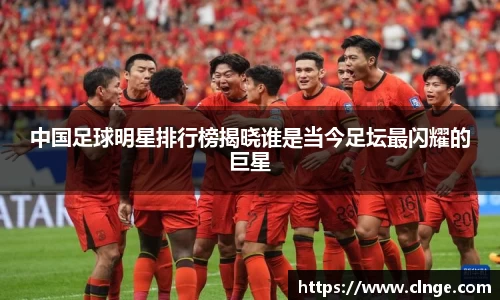 中国足球明星排行榜揭晓谁是当今足坛最闪耀的巨星